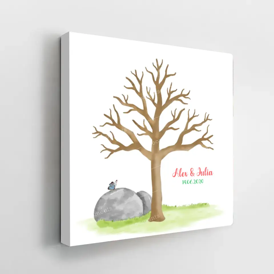Tree Fingerprint 5 - Poster