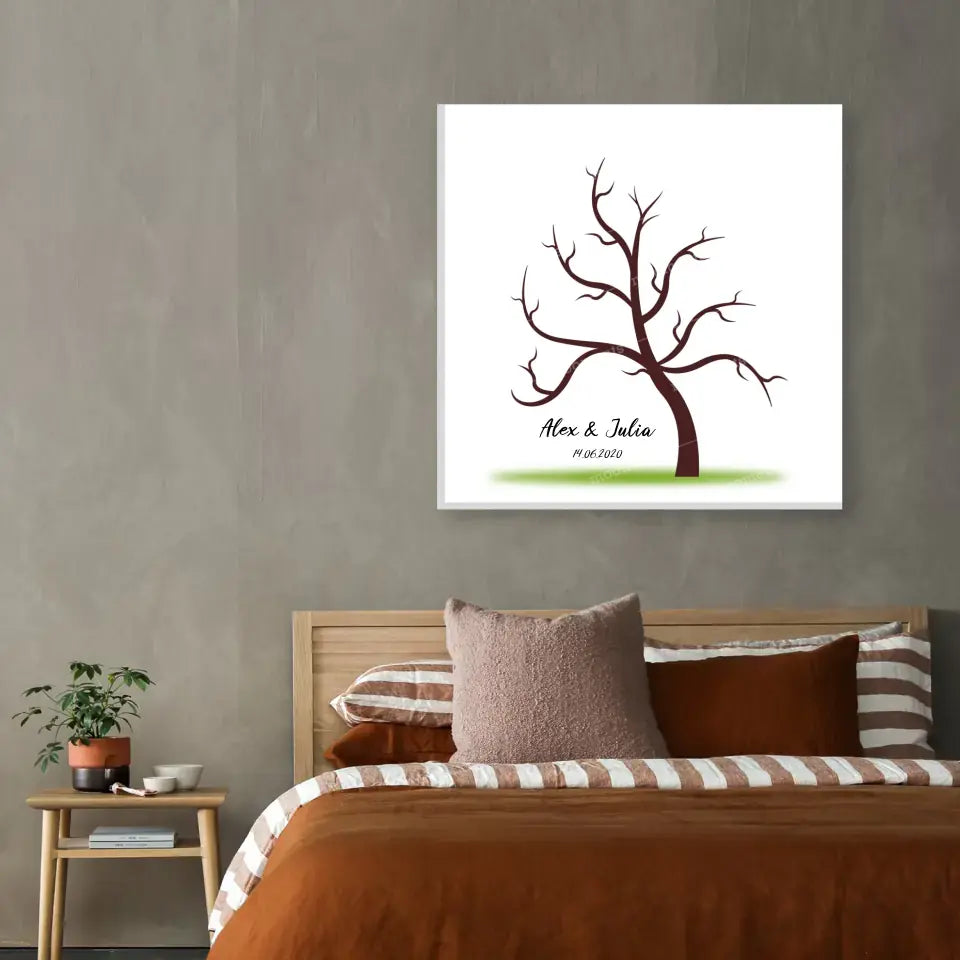 Tree Fingerprint 4 - Poster
