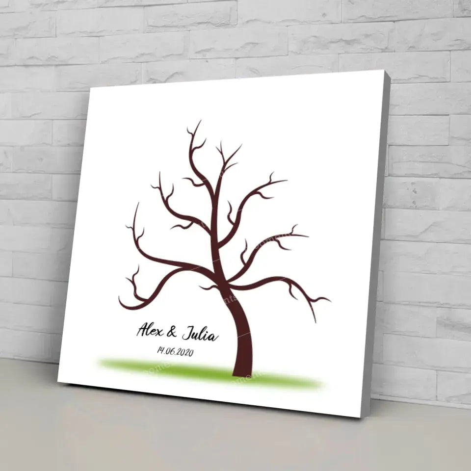 Tree Fingerprint 4 - Poster