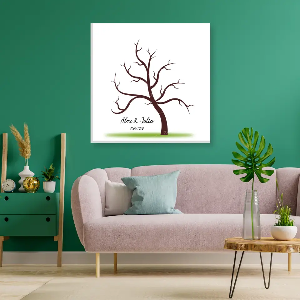 Tree Fingerprint 4 - Poster