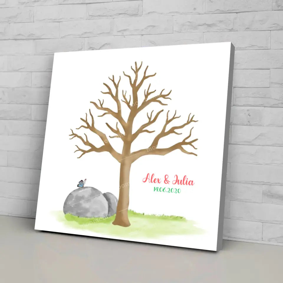Tree Fingerprint 5 - Poster
