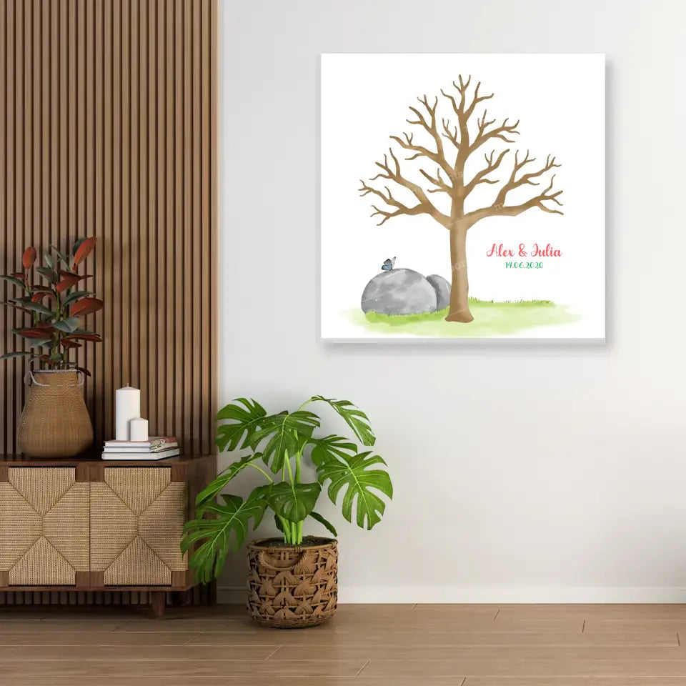 Tree Fingerprint 5 - Poster