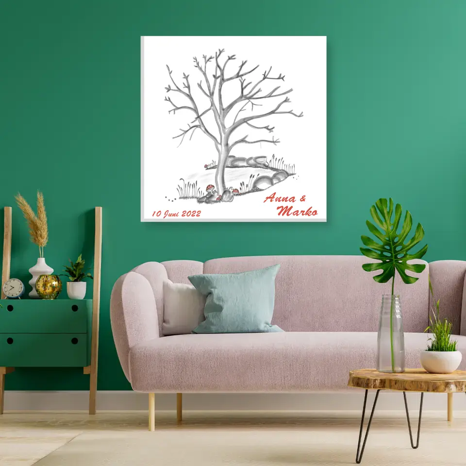 Couple Tree 2 - Canvas