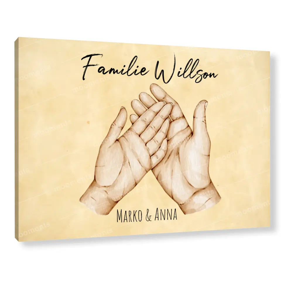 Family Hands - Poster