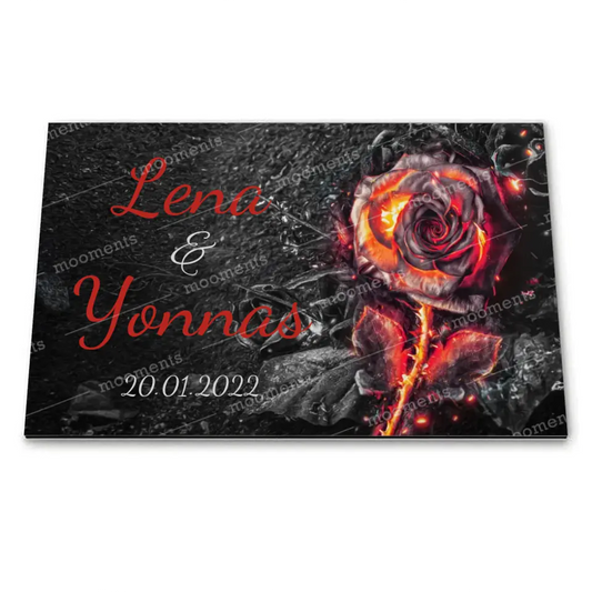 Burnt Rose - Alu-Dibond