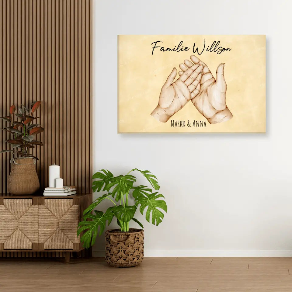 Family Hands - Poster