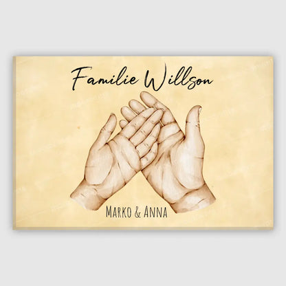 Family Hands - Poster