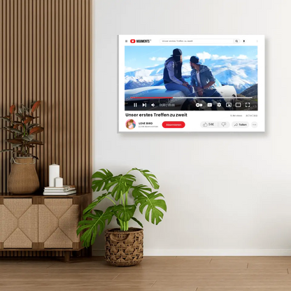 Youtube Hülle - Alu-Dibond