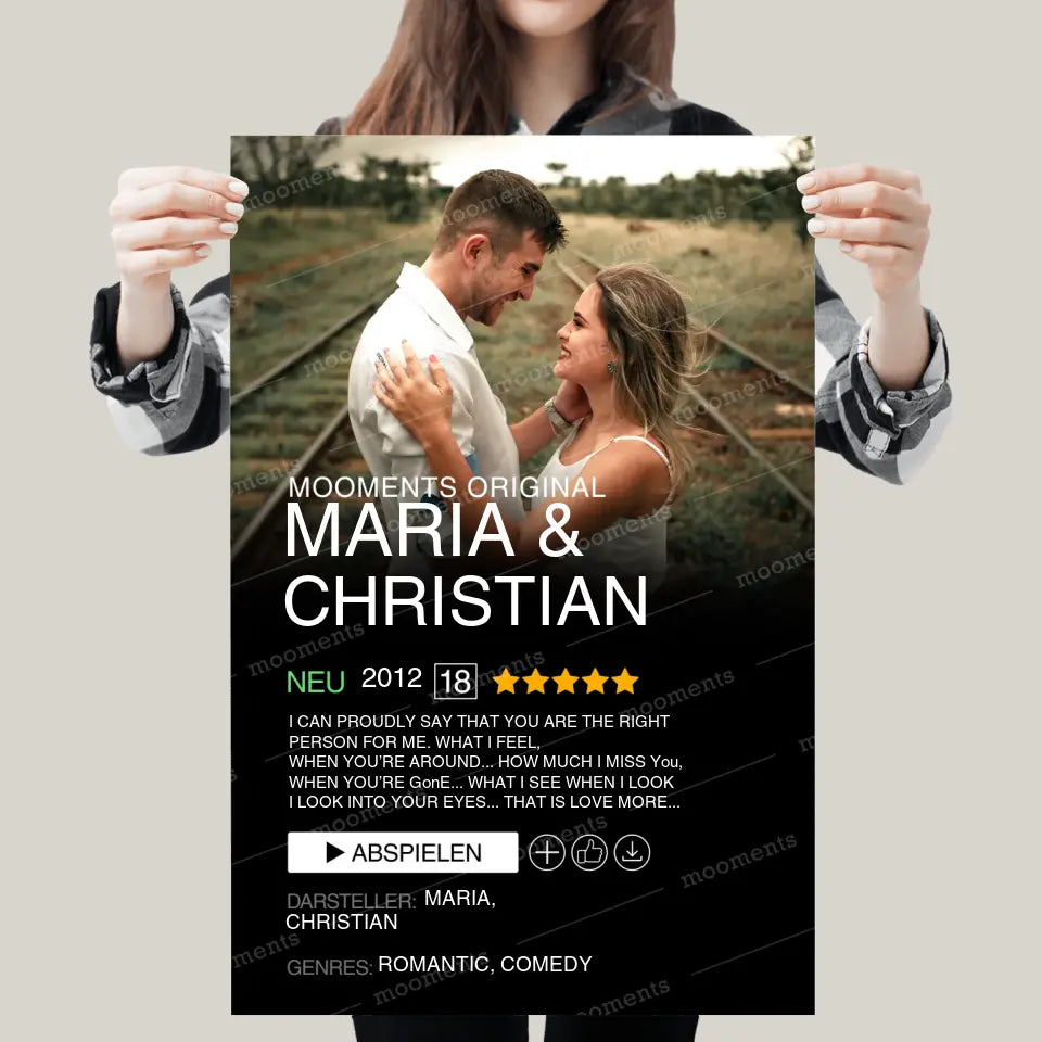 Personalisierte Amazon Prime Video Hülle - Poster