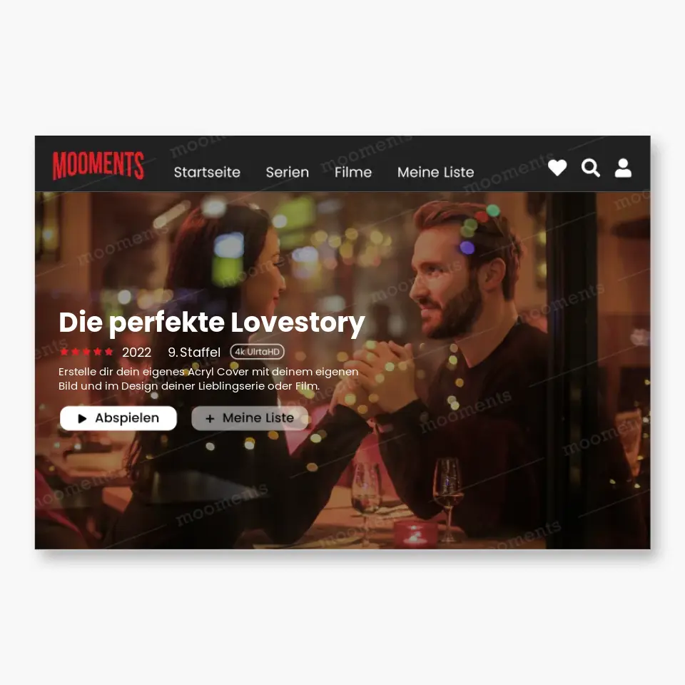 Netflix Hülle - Alu-Dibond