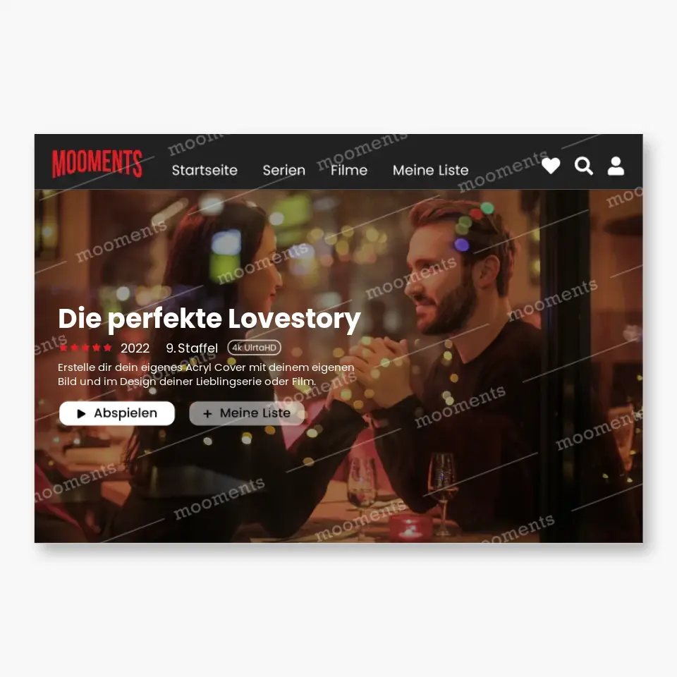 Netflix Hülle - Alu-Dibond