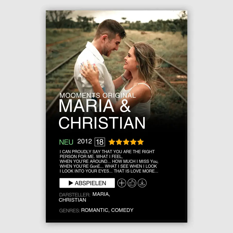 Personalisierte Amazon Prime Video Hülle - Poster