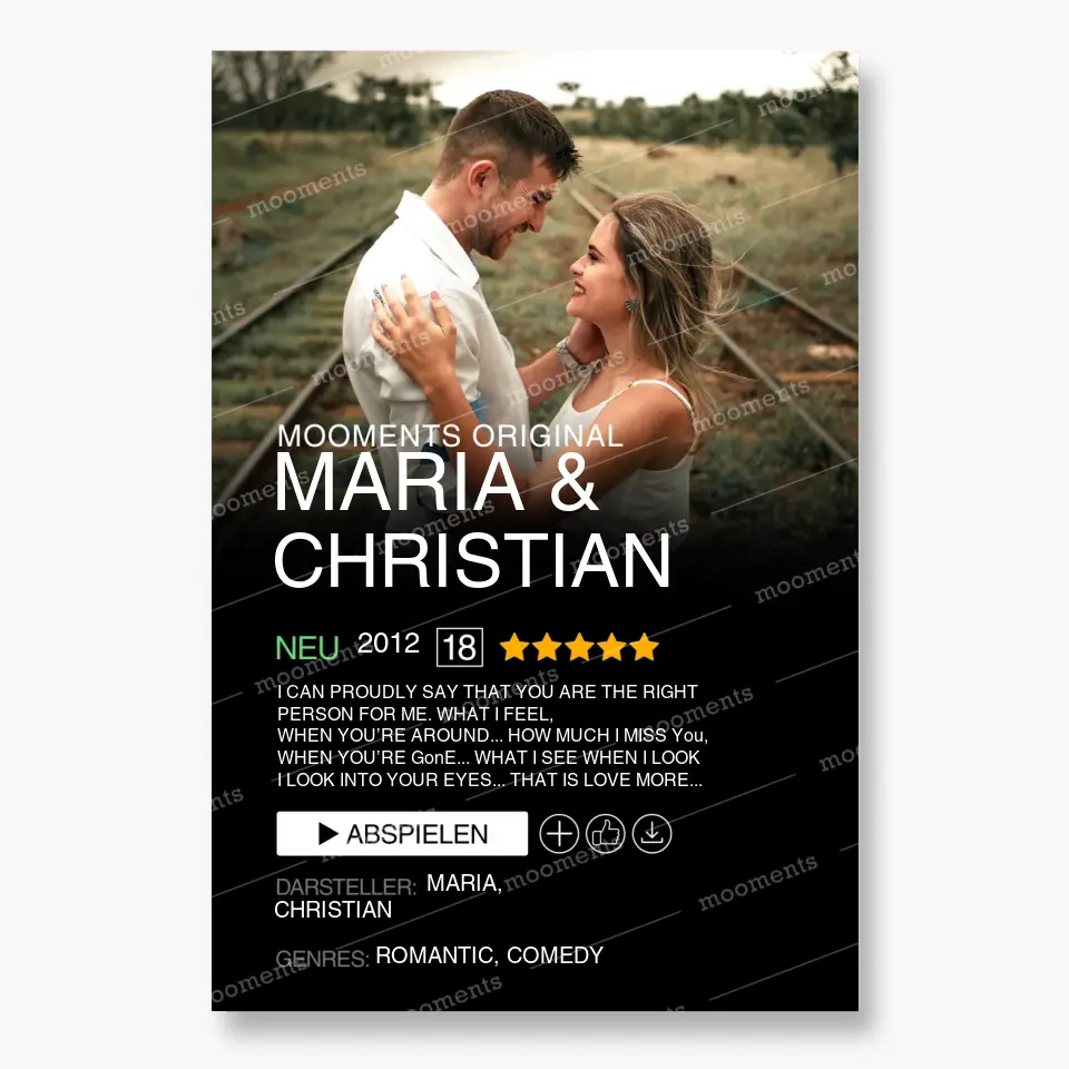 Personalisierte Amazon Prime Video Hülle - Poster