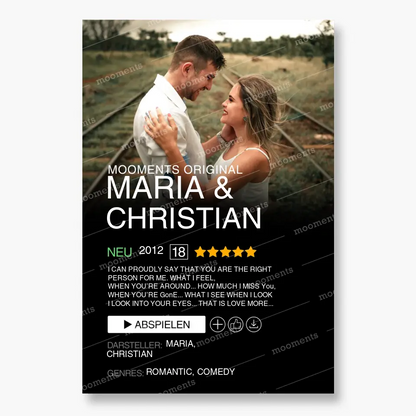 Personalisierte Amazon Prime Video Hülle - Poster