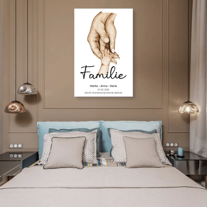 Personalisiertes Familien-Poster ,,Family ❤️" - Poster