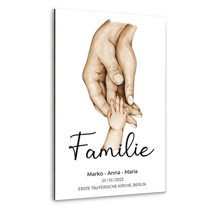 Personalisiertes Familien-Poster ,,Family ❤️" - Poster