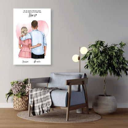 Geschenk Pärchen - Poster
