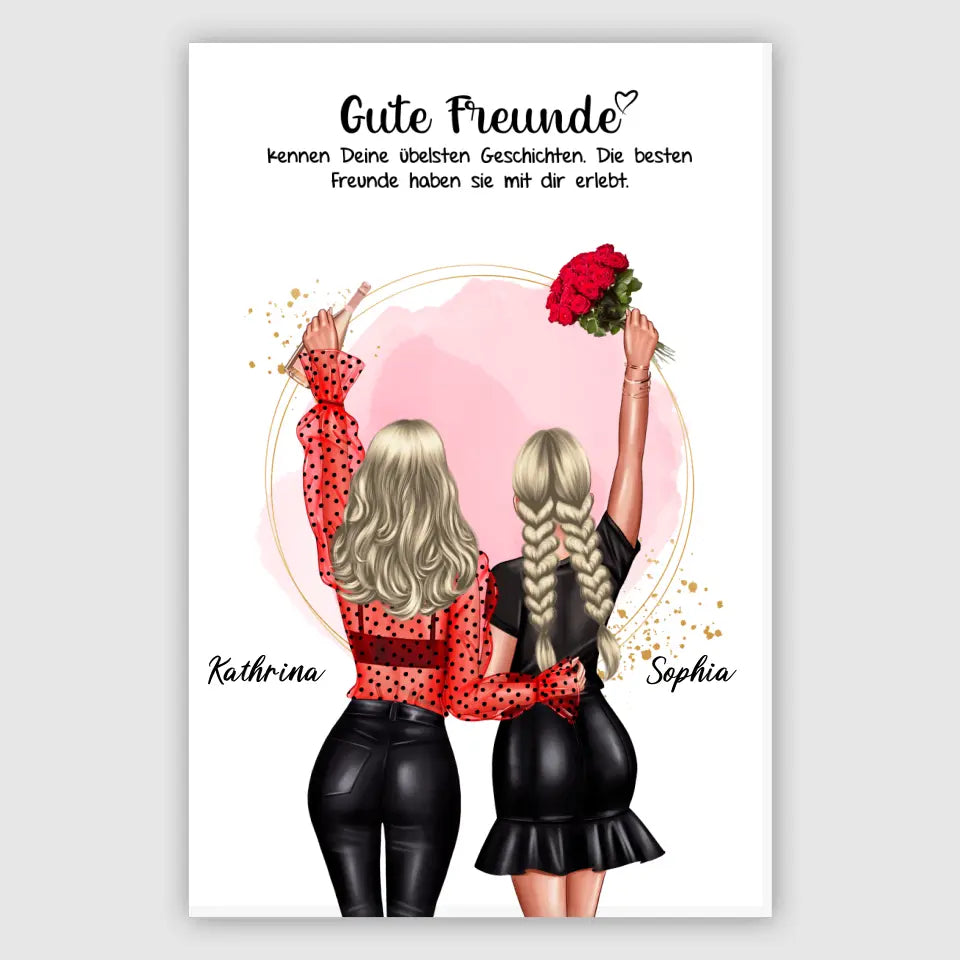 Geschenk für die beste Freundin - V4 - Poster