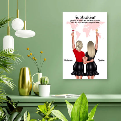 Geschenk für die beste Freundin - V3 - Poster