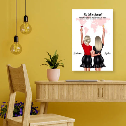 Geschenk für die beste Freundin - V3 - Poster