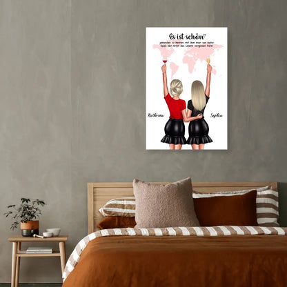 Geschenk für die beste Freundin - V3 - Poster