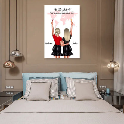 Geschenk für die beste Freundin - V3 - Poster