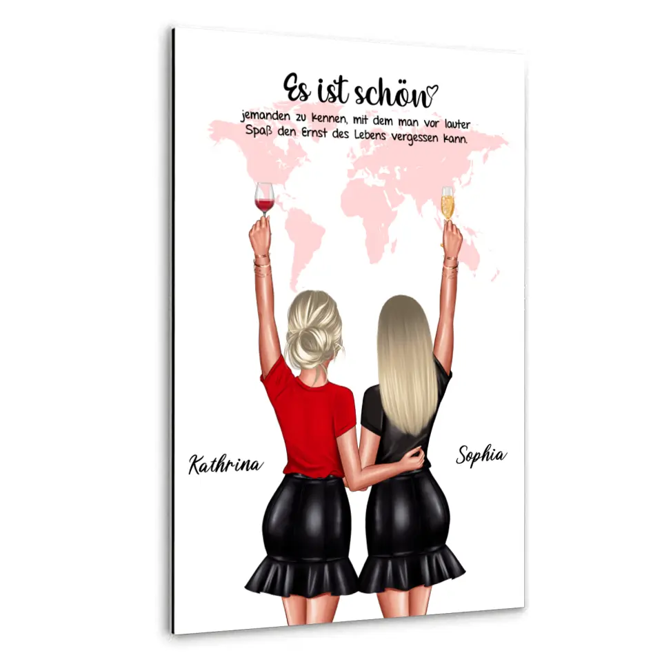 Geschenk für die beste Freundin - V3 - Poster