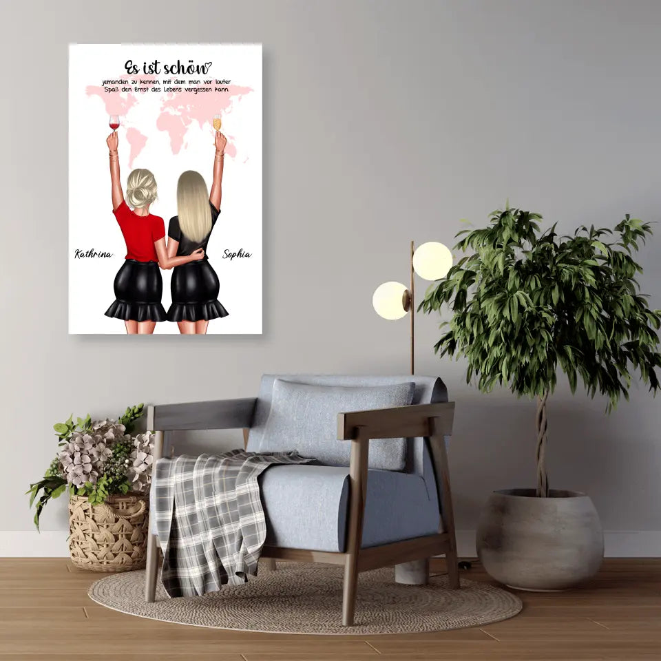 Geschenk für die beste Freundin - V3 - Poster