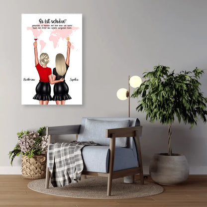 Geschenk für die beste Freundin - V3 - Poster