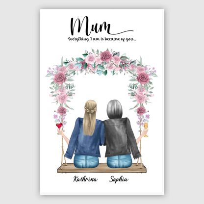 Mama und ihre beiden Töchter - Poster