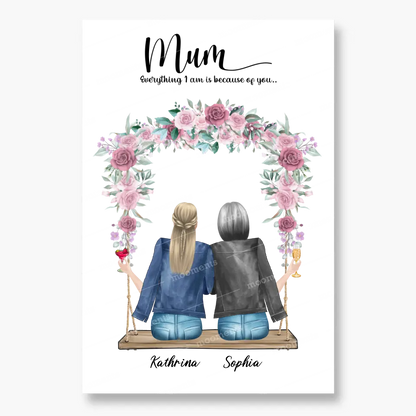 Mama und ihre beiden Töchter - Poster