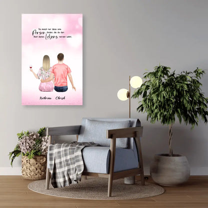 Geschenk für Pärchen - Alu-Dibond
