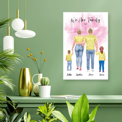 Family Back View 02 - Alu-Dibond