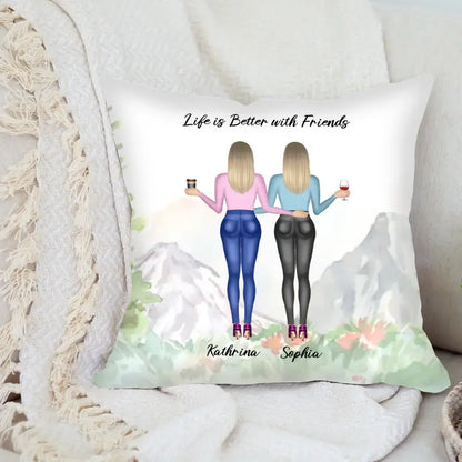 Geschenk für die beste Freundin - Pillow
