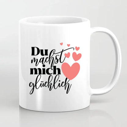 Geschenk ,,King & Queen" - Herz Tassen