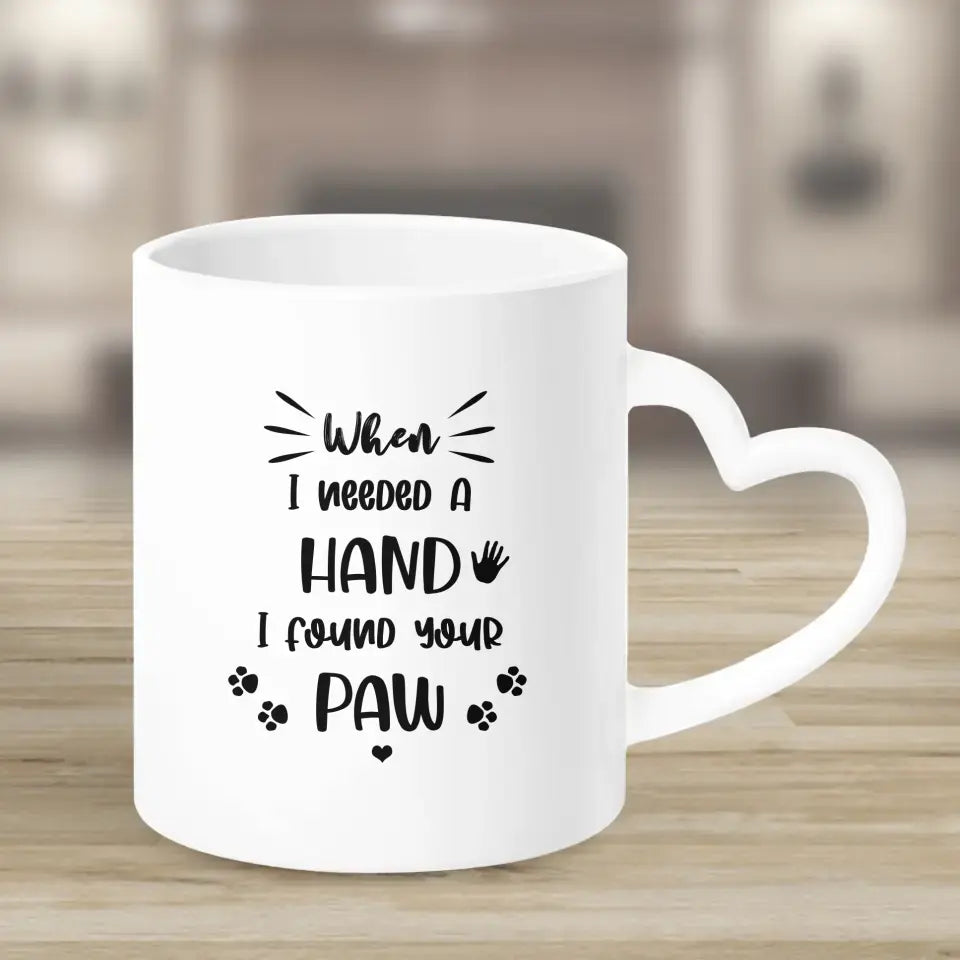 Hundemama personalisiertes Geschenk - 2 Hunde - Herz Tassen