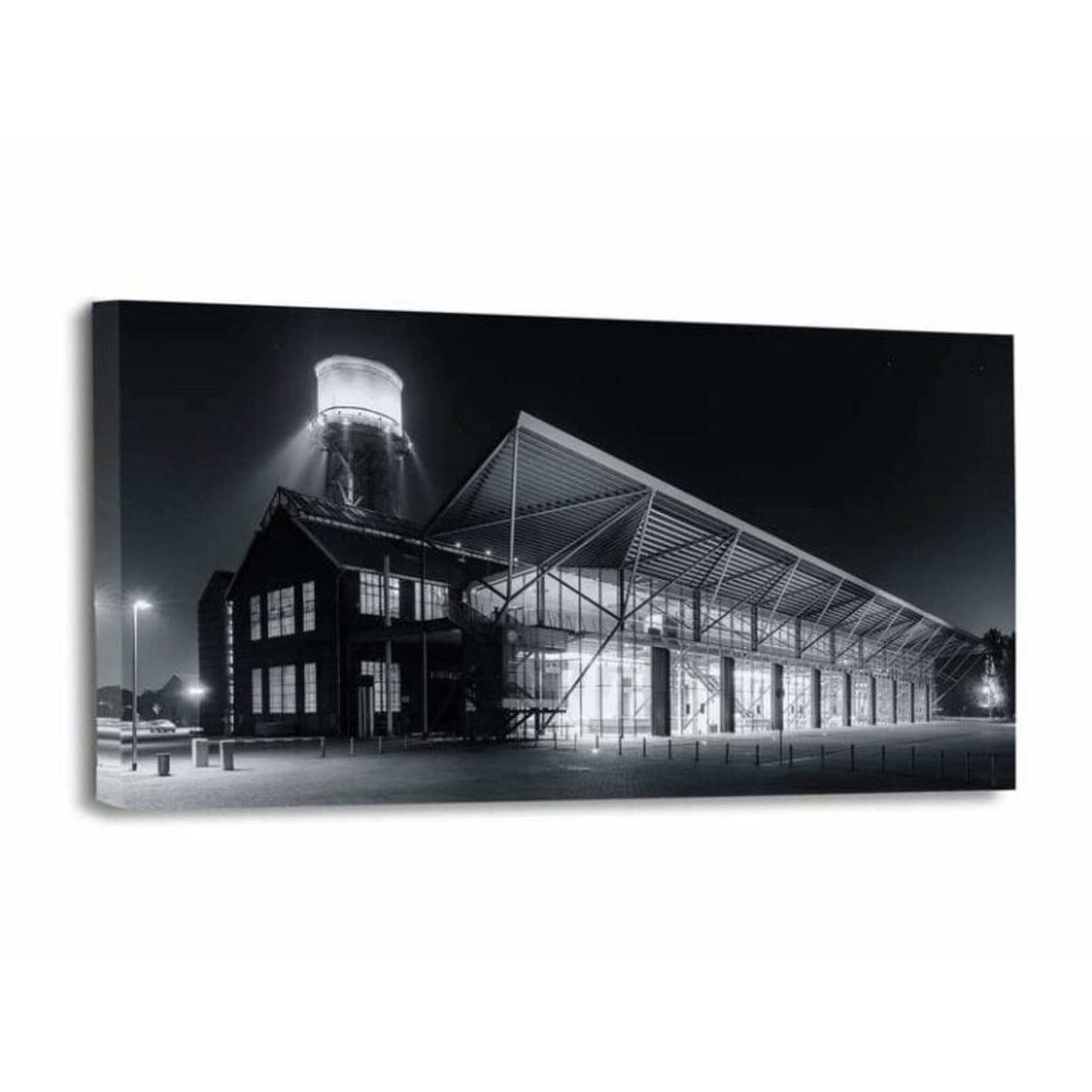 Einzigartiges Wandbild Jahrhunderthalle