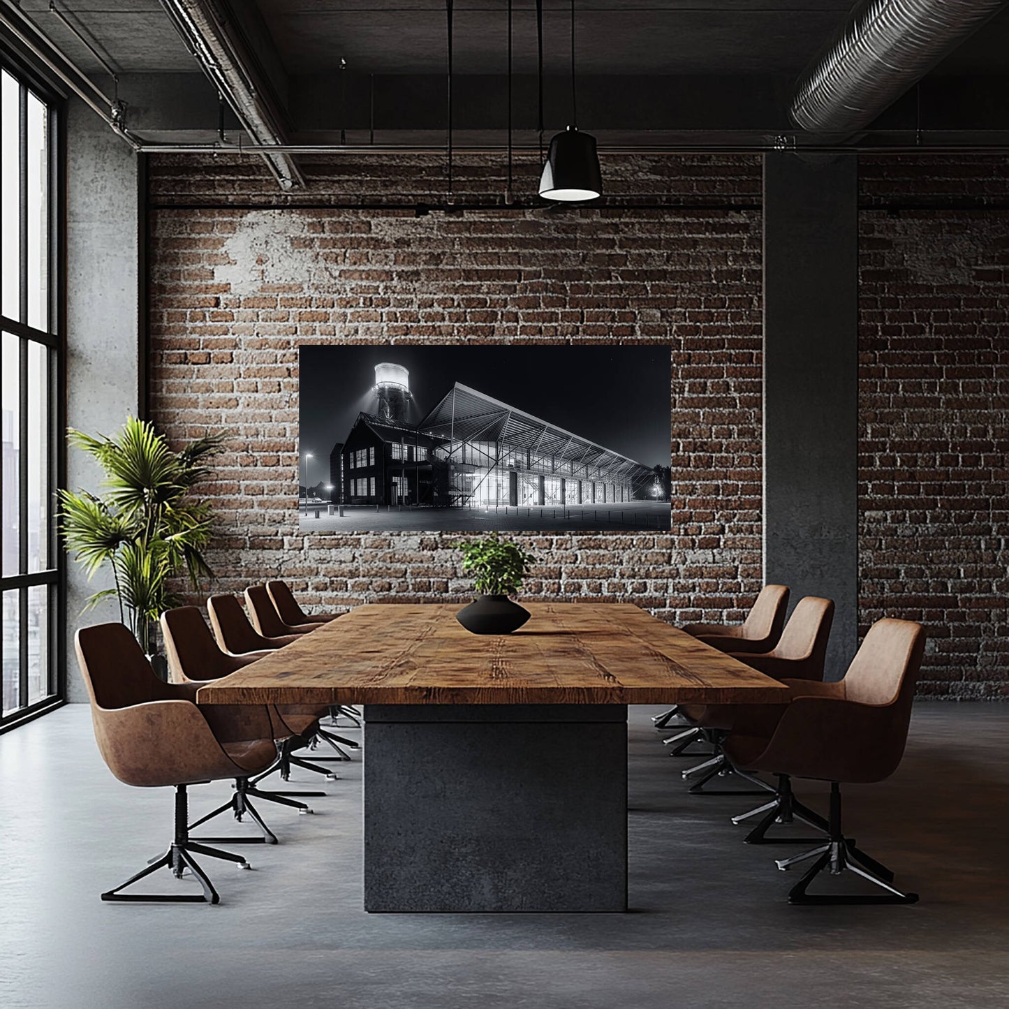 Einzigartiges Wandbild Jahrhunderthalle