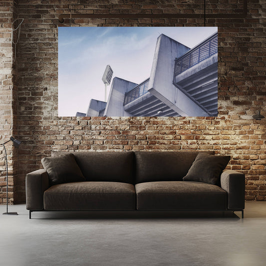 Einzigartiges Wandbild Ruhrstadion II