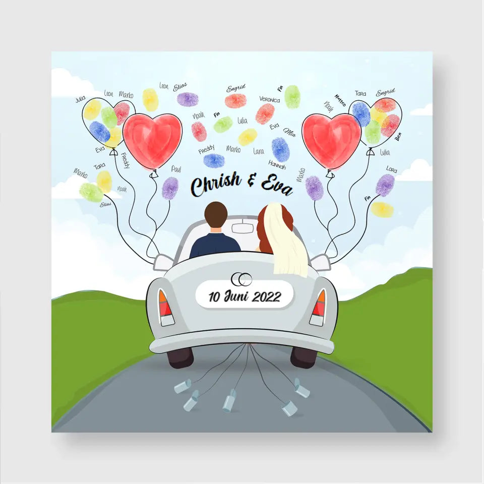 Wedding Car 9 - Poster