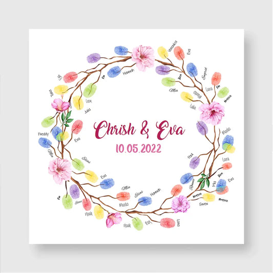 Blossom Wreath 11 - Poster