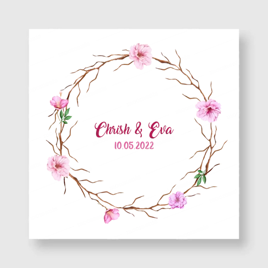 Blossom Wreath 11 - Poster