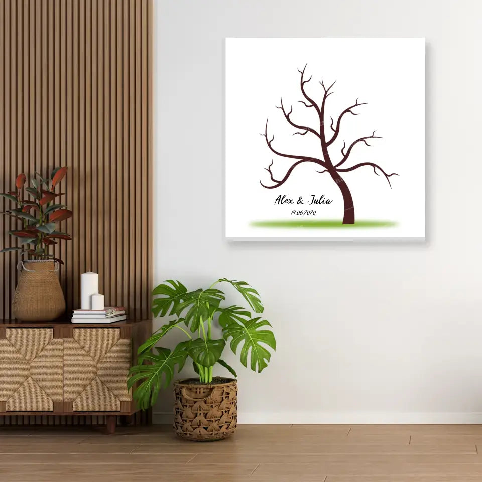 Tree Fingerprint 4 - Poster