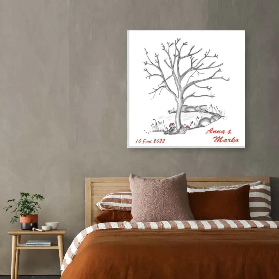 Couple Tree 2 - Canvas